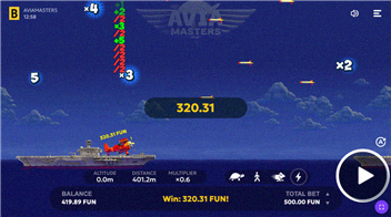 Aviamasters grande vincita esempio 2